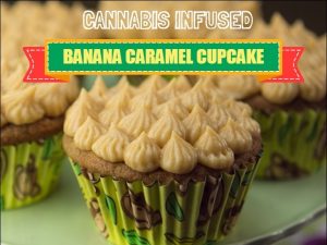Banana Caramel Cupcake